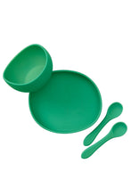 Load image into Gallery viewer, Набір посуду CURIOUS DINNER SET зелений