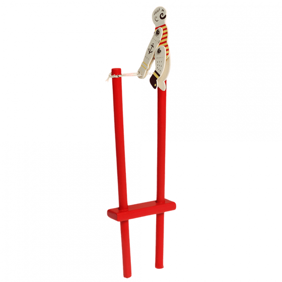 Дерев'яна іграшка "Акробат"