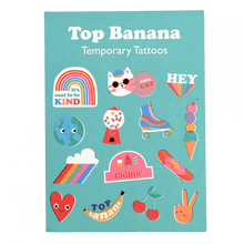 Load image into Gallery viewer, Тимчасові татуювання Top Banana