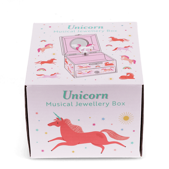 Музична скринька для коштовностей Єдиноріг