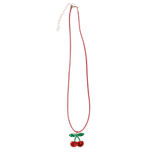 Load image into Gallery viewer, Кольє Glitter necklace - Cherry