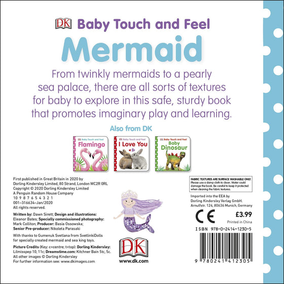 Книга Baby Touch and Feel Mermaid