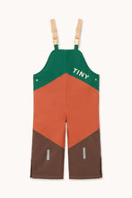Load image into Gallery viewer, Зимові штани з підтяжками Color Block Snow Dungarees