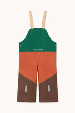 Load image into Gallery viewer, Зимові штани з підтяжками Color Block Snow Dungarees