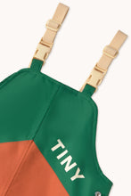 Load image into Gallery viewer, Зимові штани з підтяжками Color Block Snow Dungarees