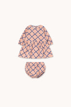 Load image into Gallery viewer, Комплект з сукнею Flower Grid Baby