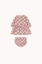 Load image into Gallery viewer, Комплект з сукнею Flower Grid Baby
