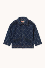 Load image into Gallery viewer, Куртка джинсова Diamond Pattern Denim Fringe