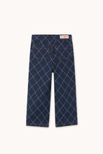 Load image into Gallery viewer, Джинси Diamond Pattern Fringe Denim Pant