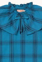 Load image into Gallery viewer, Сукня BLUE CHECK POPLIN DRESS