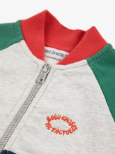 Load image into Gallery viewer, Худі Tic Tac Toe color block zipped