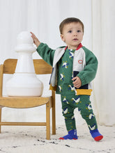 Load image into Gallery viewer, Худі Tic Tac Toe color block zipped