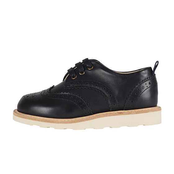 Туфлі Brando brogue kids black leather