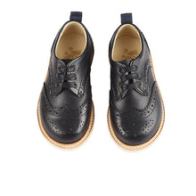 Load image into Gallery viewer, Туфлі Brando brogue kids black leather