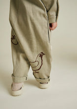 Load image into Gallery viewer, Комбінезон Quinn Olive Allotment Embriodered