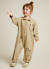 Load image into Gallery viewer, Комбінезон Quinn Olive Allotment Embriodered