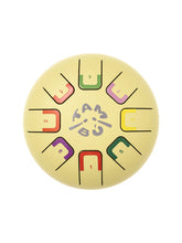 Load image into Gallery viewer, Пелюстковий барабан на 6 пелюсток 8 нот жовтий