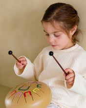 Load image into Gallery viewer, Пелюстковий барабан на 8 пелюсток 11 нот золотого кольору матовий, Tambu