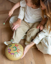 Load image into Gallery viewer, Пелюстковий барабан на 8 пелюсток 11 нот золотого кольору матовий, Tambu