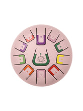 Load image into Gallery viewer, Пелюстковий барабан на 8 пелюсток 11 нот рожевий