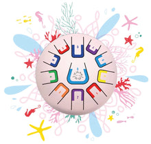 Load image into Gallery viewer, Пелюстковий барабан на 8 пелюсток 11 нот рожевий