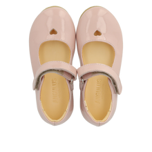 Load image into Gallery viewer, Балетки Angulus with cut-out heart motif рожеві