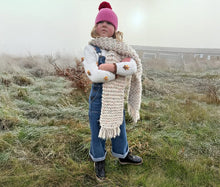 Load image into Gallery viewer, Чоботи Sidney vegan brogue kids чорна синтетична шкіра