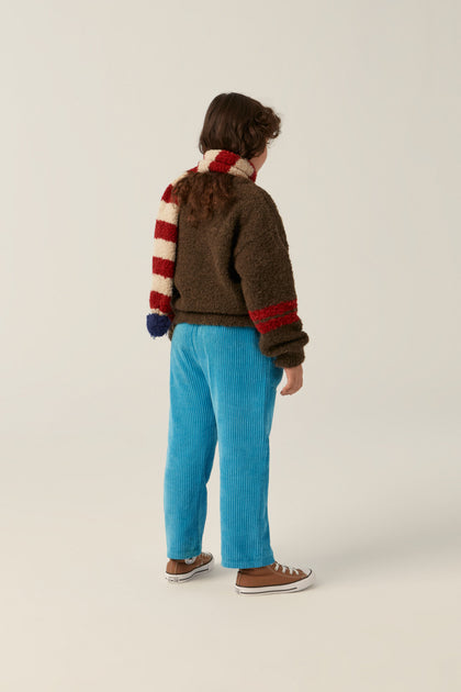 Сині вельветові штани