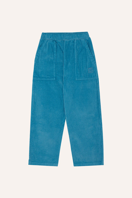 Сині вельветові штани