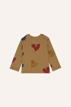 Load image into Gallery viewer, Лонгслів Multicolor Squirrels Baby