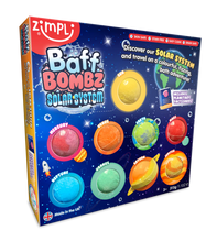 Load image into Gallery viewer, Дитячий набір бомбочок Planet Baff Bombz