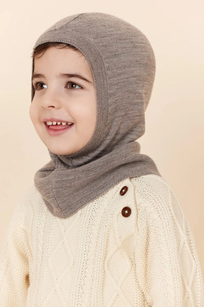 Балаклава Lt. Knitted Merino Balaclava with Frill