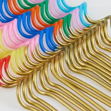 Load image into Gallery viewer, Набір свічок Gold Dipped Swirly