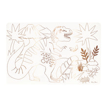 Load image into Gallery viewer, Набір плейсматів-розмальовок Dinosaurs Colouring