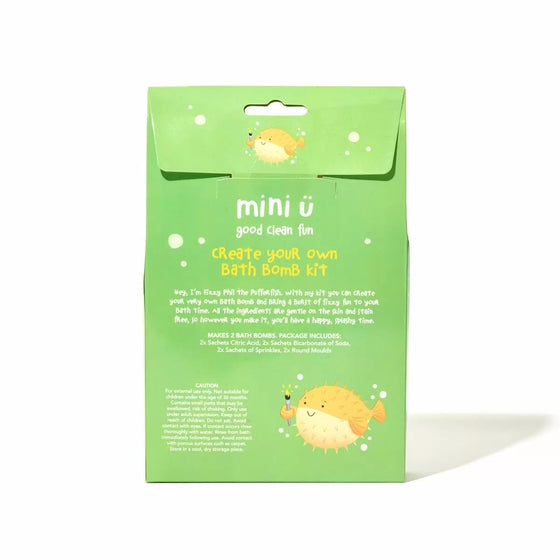 Набір для виготовлення бомбочок для ванни, Mini U