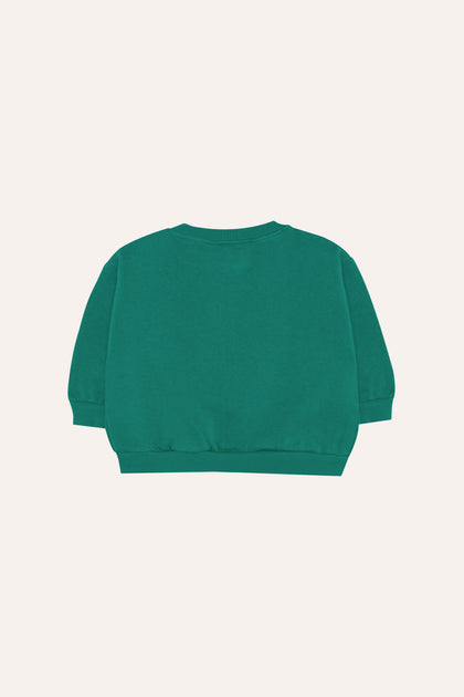 Світшот Smiling Face Green Baby Sweatshirt