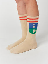 Load image into Gallery viewer, BC color block long socks
