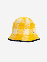 Load image into Gallery viewer, Checkered crochet hat
