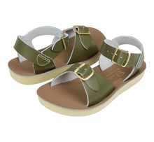 Load image into Gallery viewer, Surfer Olive sandals