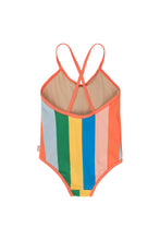 Load image into Gallery viewer, Multicolor stripes swimsuit