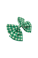 Load image into Gallery viewer, Check big bow clip