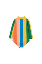 Load image into Gallery viewer, Multicolor stripes baby swimsuit