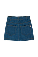 Load image into Gallery viewer, Denim solid skirt
