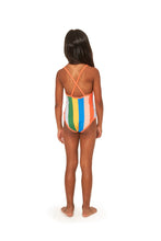 Load image into Gallery viewer, Multicolor stripes swimsuit