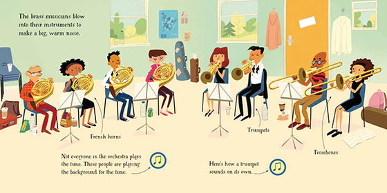 Книга "First Book About the Orchestra"