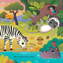 Load image into Gallery viewer, Книга "Wild Animals Sound Book"
