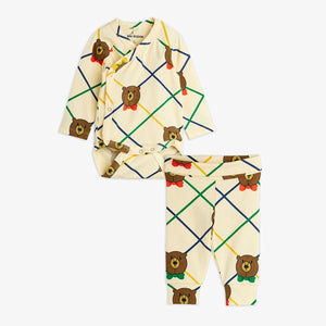 Набір боді та легінси Bear check All-Over-Print NB baby