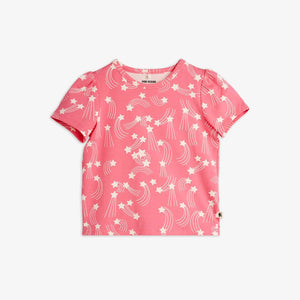 Футболка Starfall print puff short-sleeve