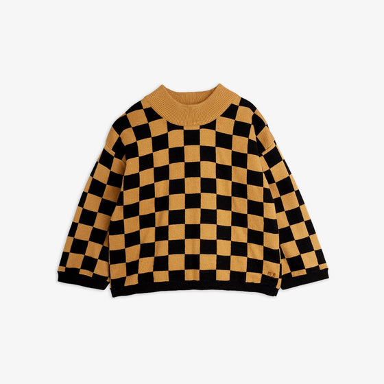 Светр Chess check knitted