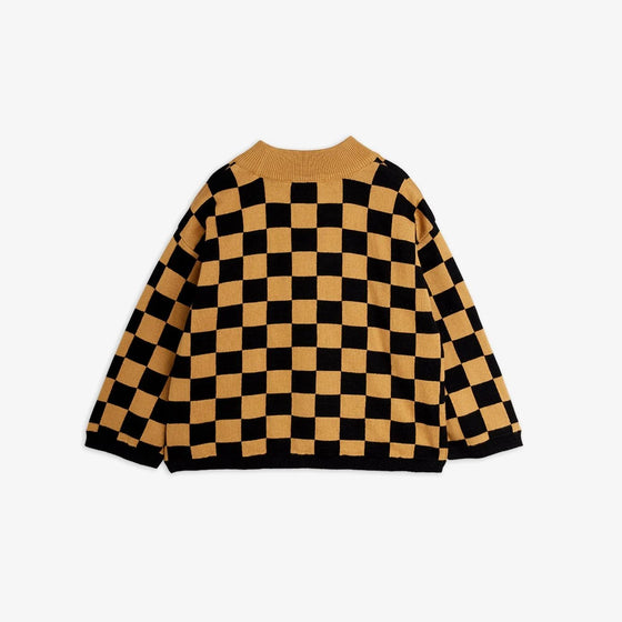 Светр Chess check knitted